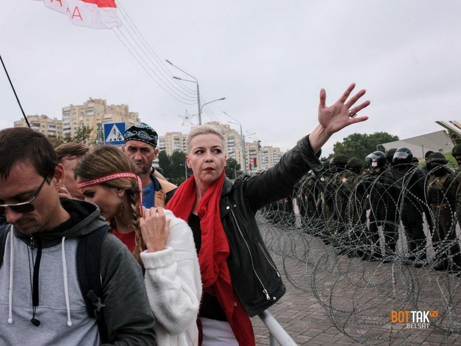 В Минске прошла многосоттысячная акция протеста