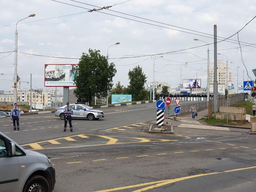 В Минске прошла очередная воскресная акция протеста (онлайн)