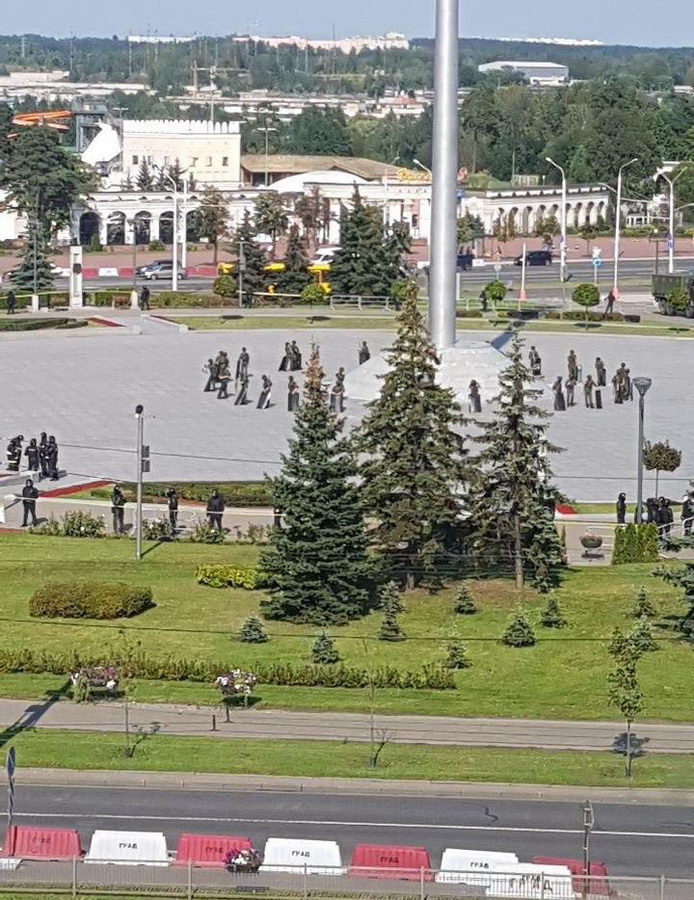 В Минске прошла очередная воскресная акция протеста (онлайн)