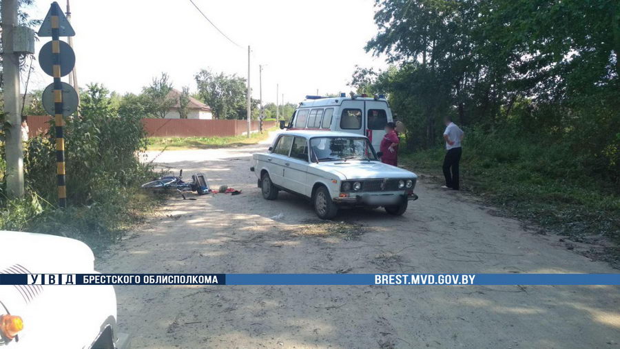 В Жабинке под колесами авто погиб велосипедист