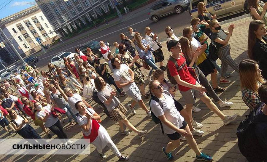 28-й день протестов  в Беларуси (онлайн)