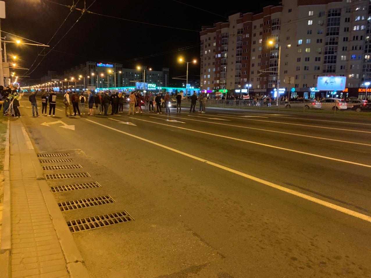В Минске прошли акции протеста  после инаугурации (онлайн)