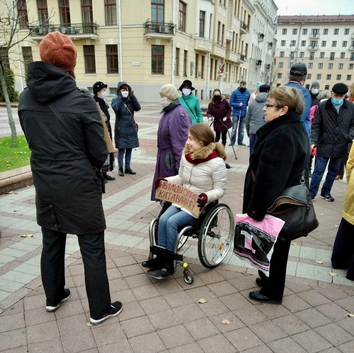 31 октября в Минске прошел объединенный марш протеста