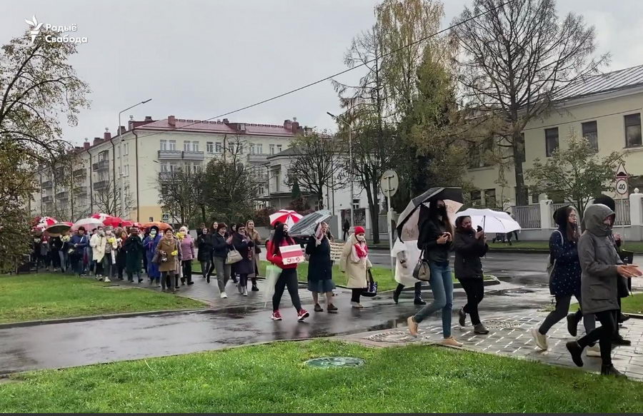 В Минске прошел Гордый женский марш