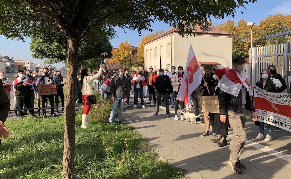 В Варшаве включили «отсчет до начала всебеларусской забастовки»