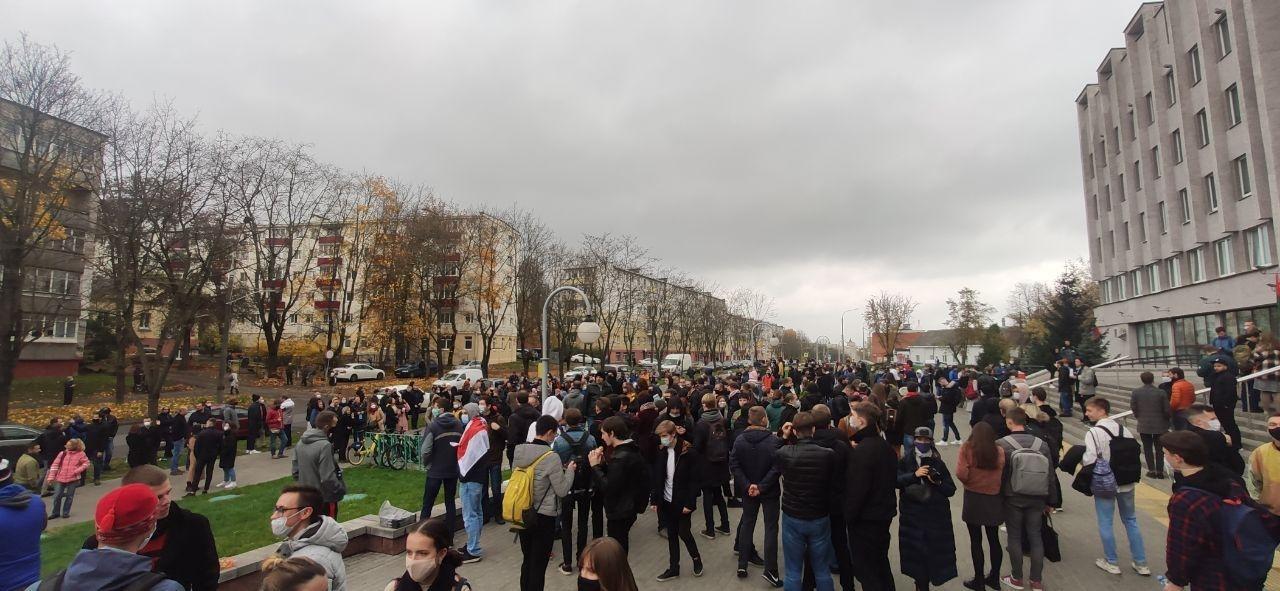 В Минске проходят студенческие акции солидарности