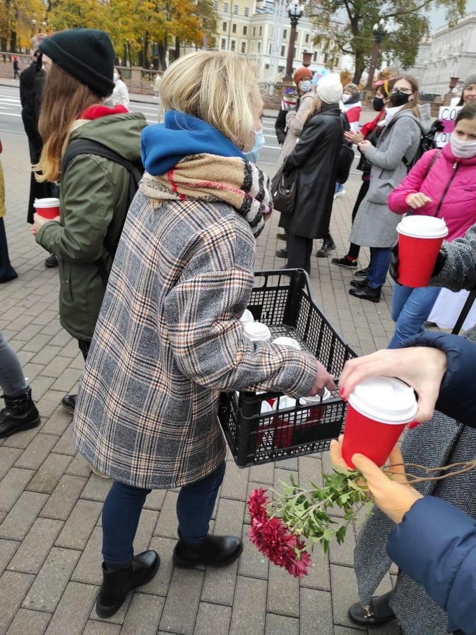 31 октября в Минске прошел объединенный марш протеста