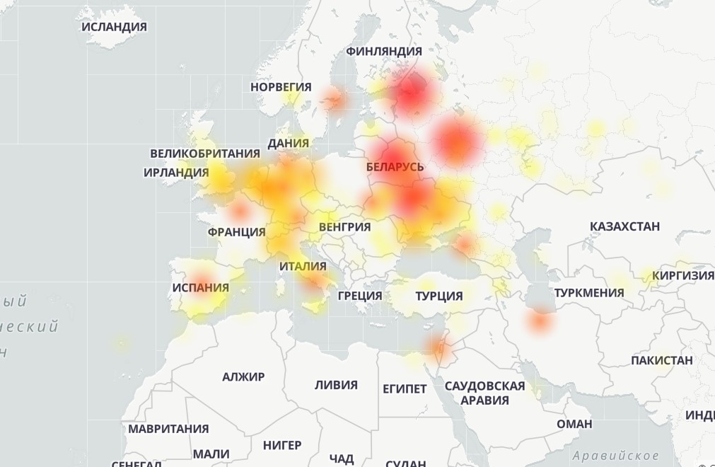 В Беларуси отмечаются проблемы с доступом к Telegram