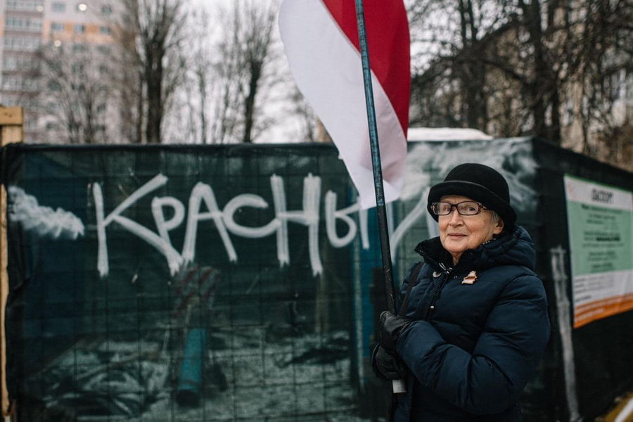 В минских микрорайонах люди вновь вышли на акцию протеста