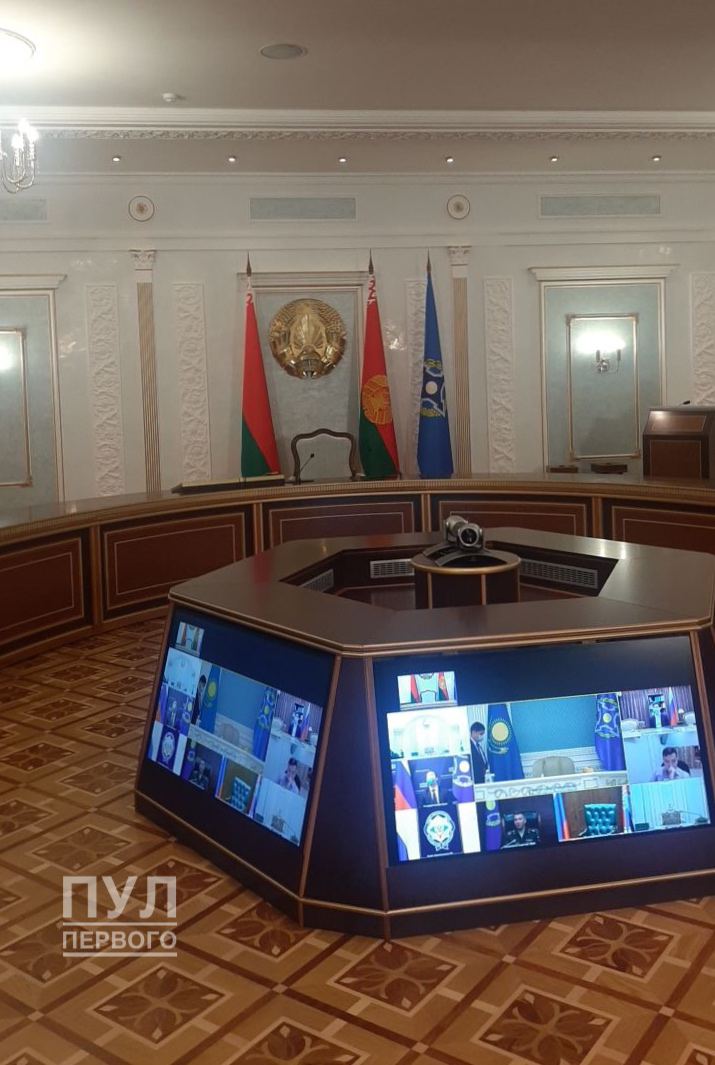 Репетицию саммита ОДКБ провели во Дворце независимости