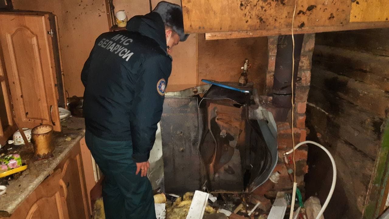 Отопительный котел взорвался в частном доме в Минске