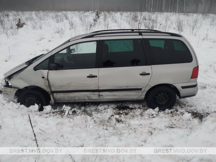 В Каменецком районе пешеход получила тяжелые травмы в ДТП