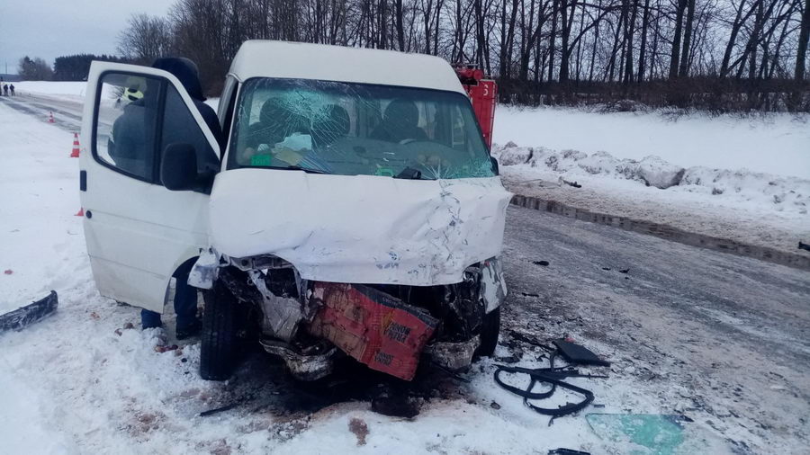 Под Гродно в лобовом столкновении погибли два человека