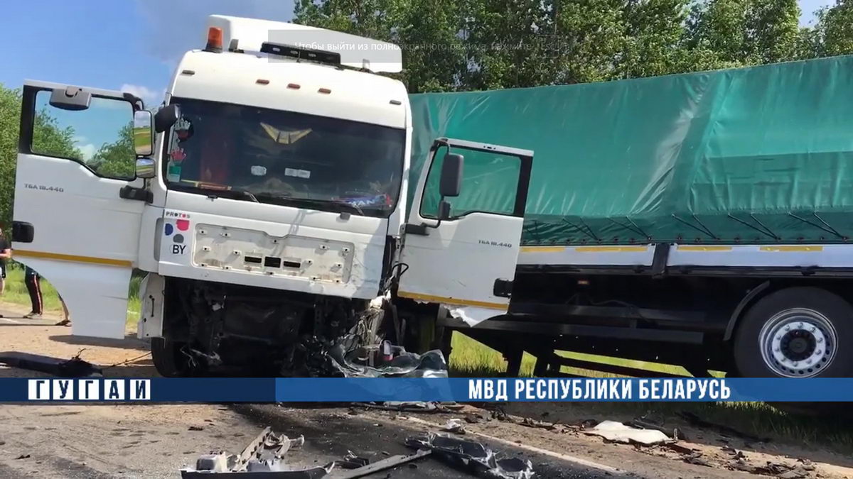 В ДТП под Могилевом погибли четверо минчан, в том числе двухлетний ребенок