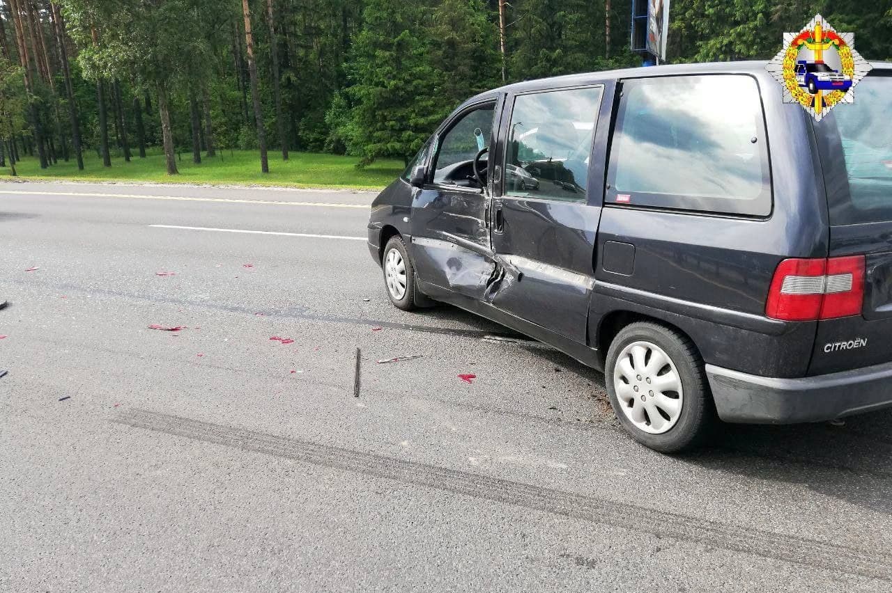 Тройная авария произошла на МКАД