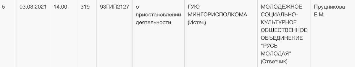 В число нежелательных НКО попала пророссийская "Русь молодая"