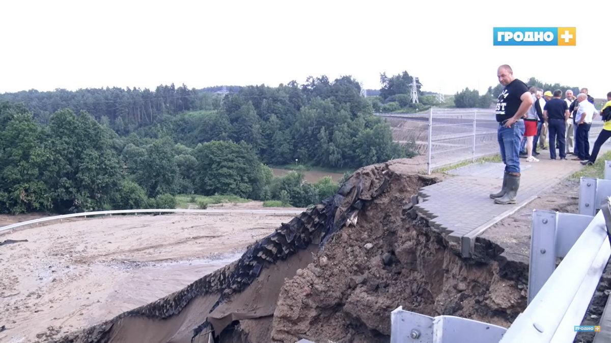 Караник рассказал о повреждениях нового моста после ливня