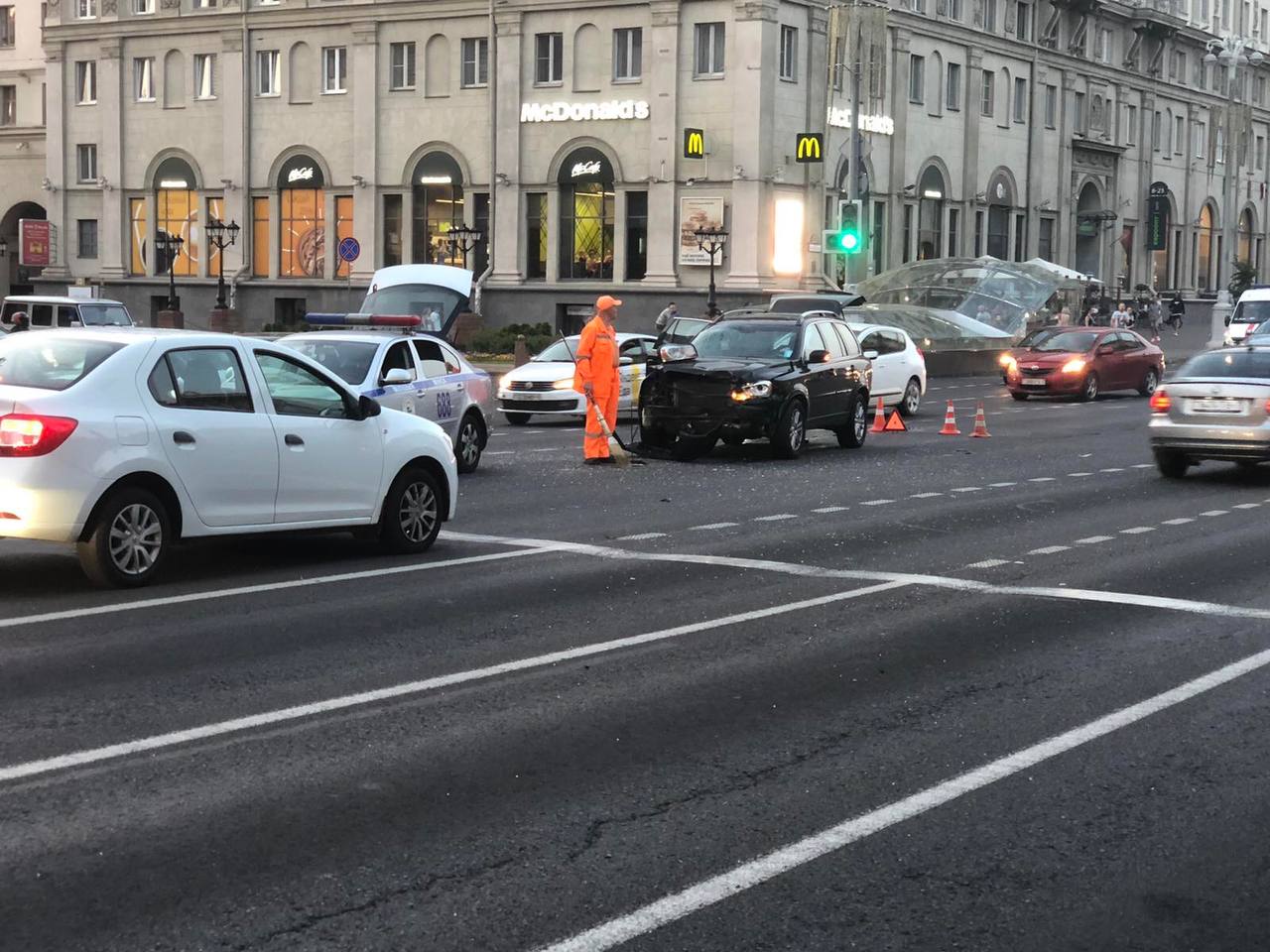 Двое малолетних детей пострадали в ДТП в Минске