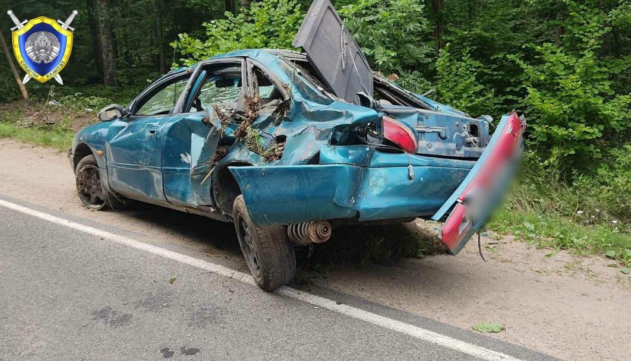 Угонщик попал в ДТП на скорости 170 км/ч в Сенненском районе