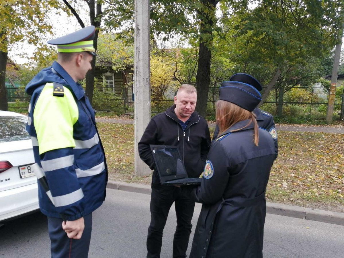 В Минске провели рейды по выявлению водителей-должников