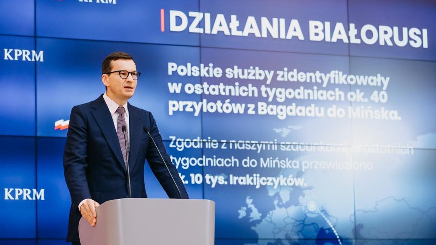 Премьер Польши: пресечено 4 тыс. нарушений границы, такой напряженной ситуации не было 30 лет