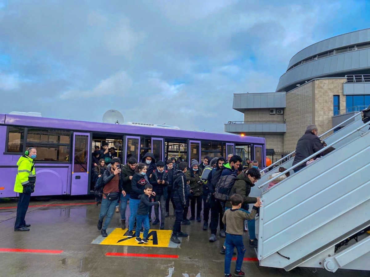 Самолет с мигрантами вылетел из Минска в Багдад - фотофакт