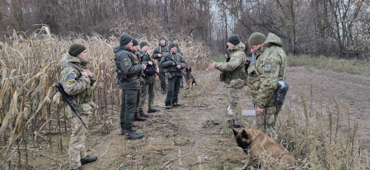 Нацгвардия Украины провела учения возле беларусской границы