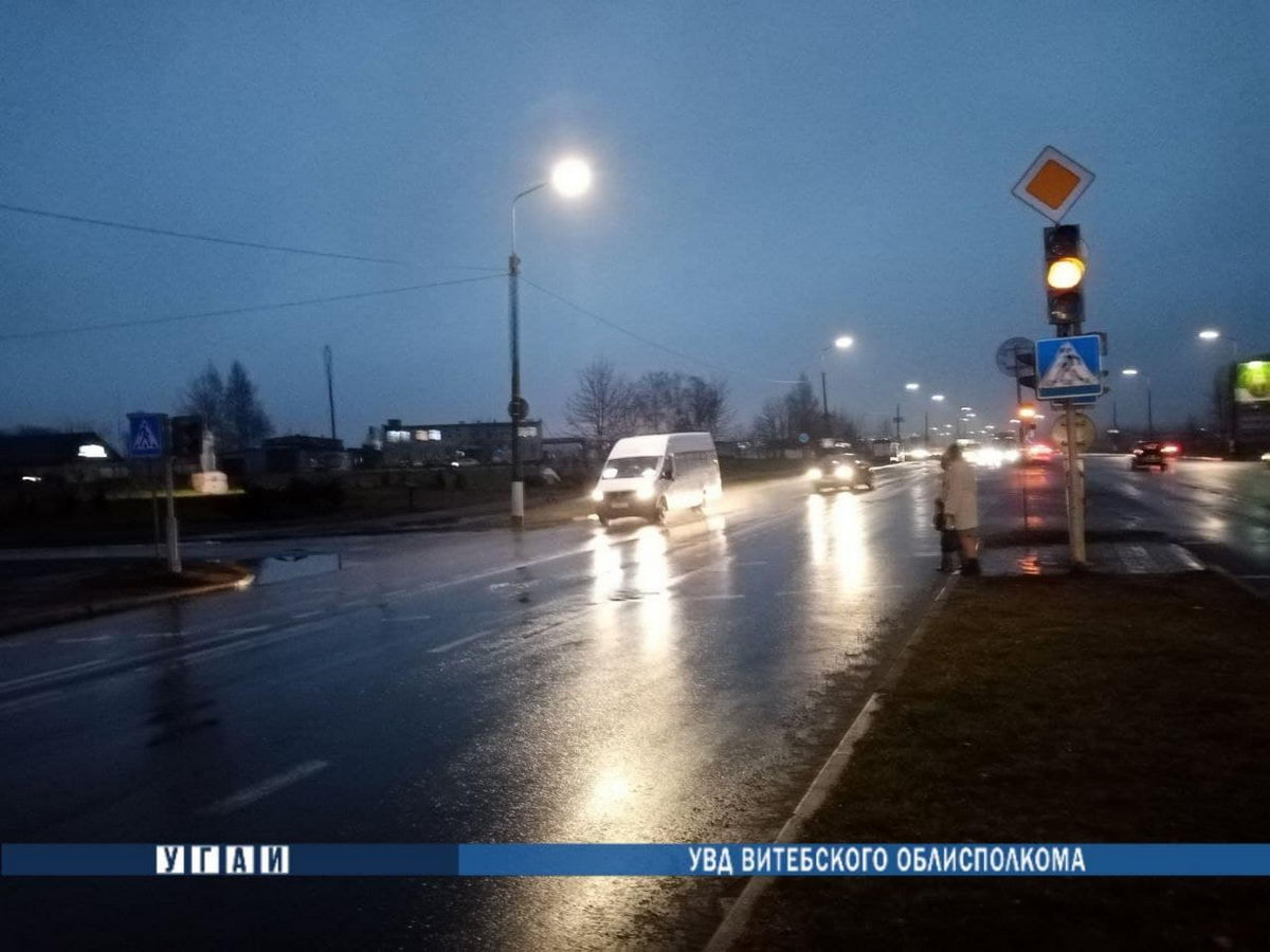 В Полоцке на дорогах пострадали два пешехода