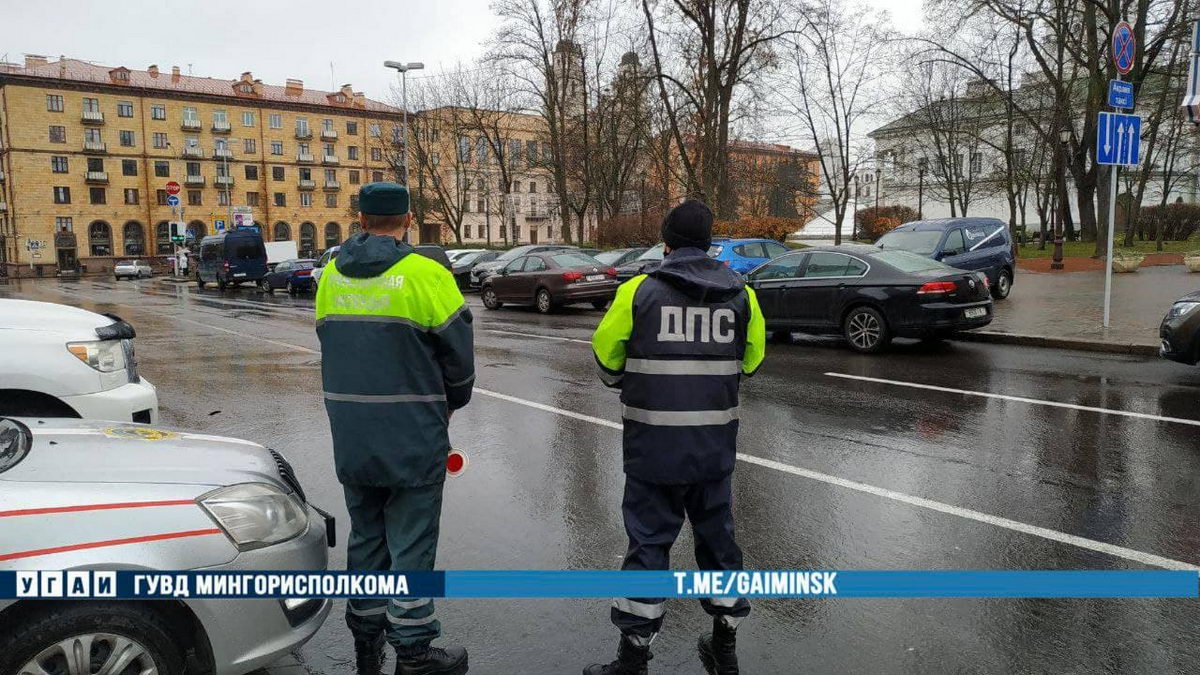 Минская ГАИ проверила таксистов на соблюдение законодательства