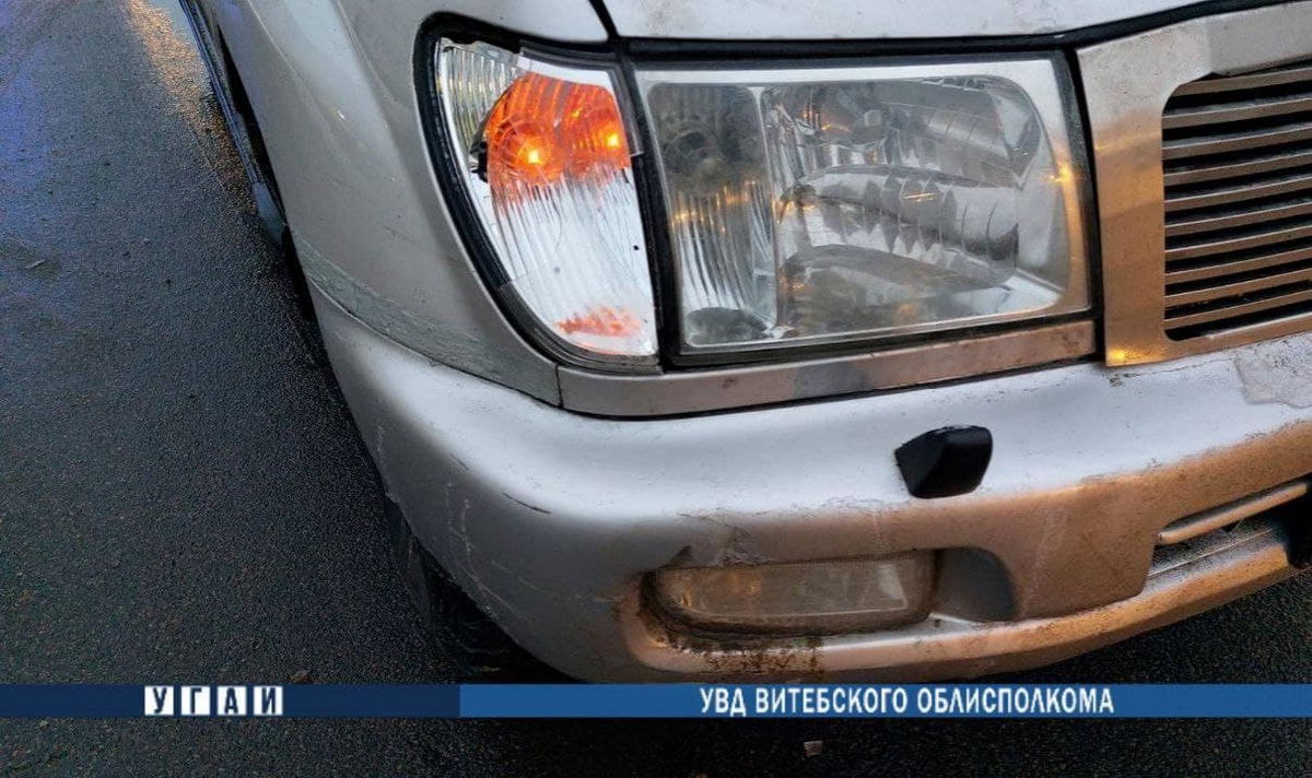 В Витебске мужчина попал по колеса авто, переходя дорогу в неустановленном месте