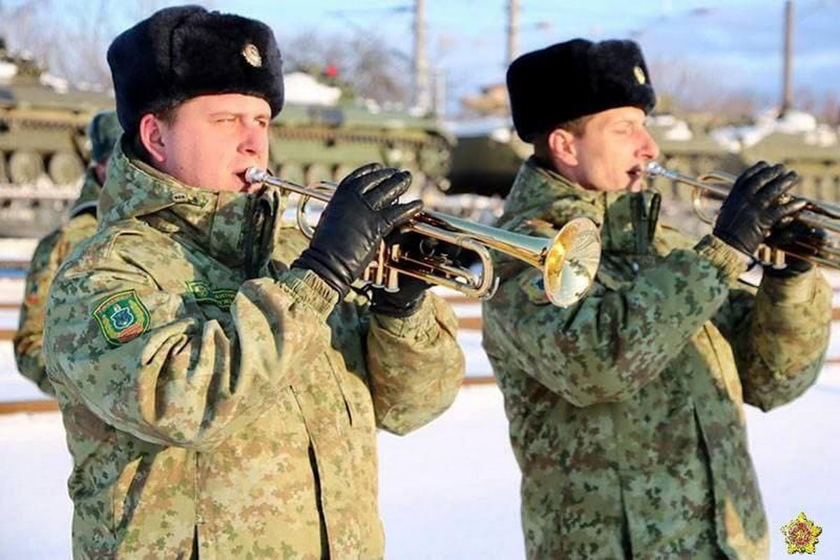 Российский эшелон прибыл в Мозырь