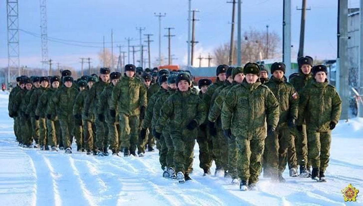 Российский эшелон прибыл в Мозырь