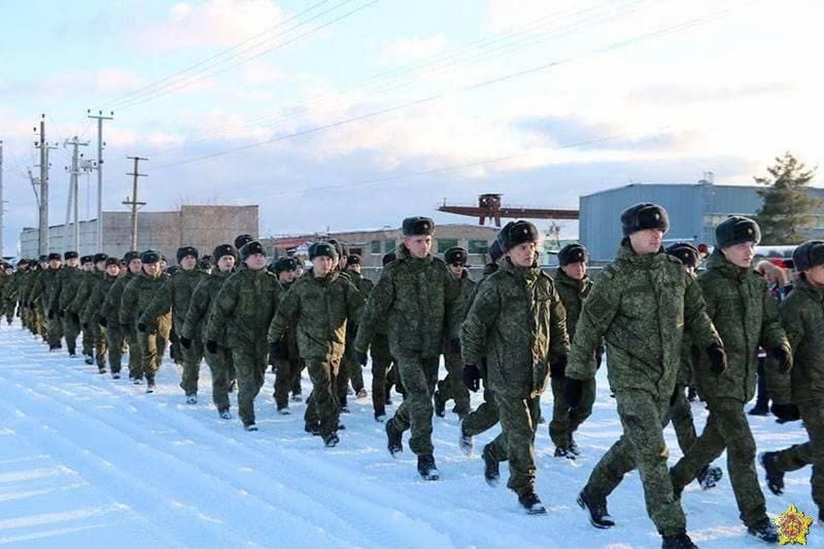 Российский эшелон прибыл в Мозырь