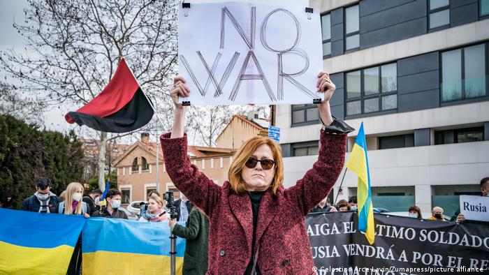 В Европе проходят многочисленные митинги против войны в Украине