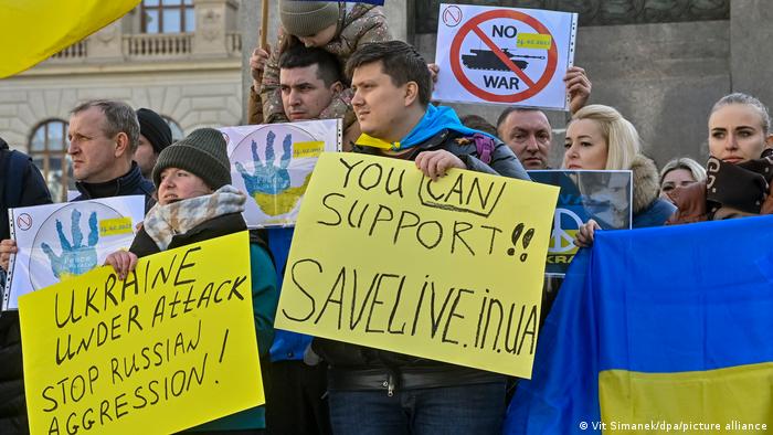 В Европе проходят многочисленные митинги против войны в Украине