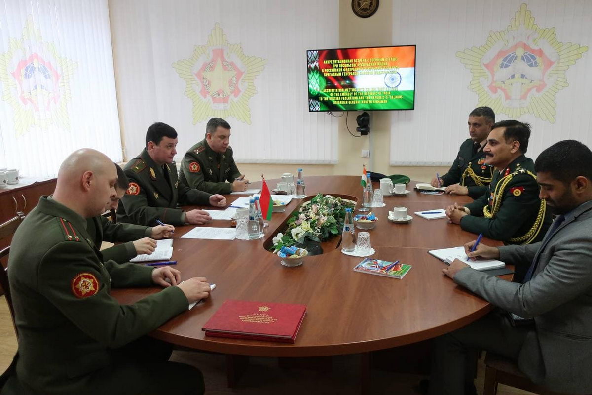 Беларусь и Индия обсудили военное сотрудничество