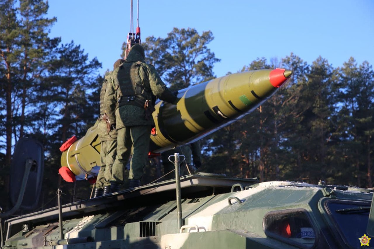 Хренин наблюдал за пусками тактических ракет в Гомельской области