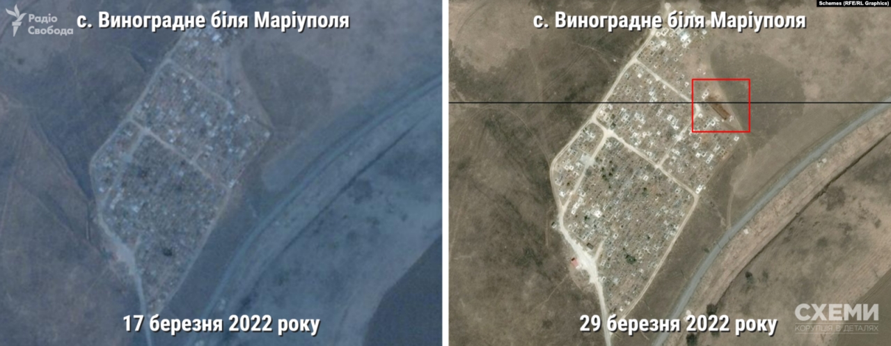 Под Мариуполем обнаружили еще одну братскую могилу