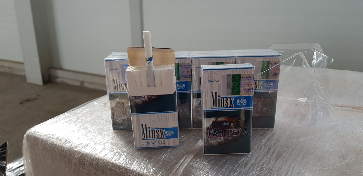 Литовская таможня нашла беларусские сигареты на 200 тыс. евро в кирпичах