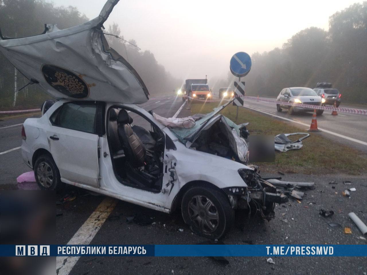 Четыре человека погибли в ДТП на трассе Брест-Минск под Ивацевичами