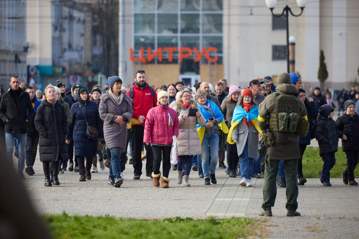 Зеленский приехал в Херсон