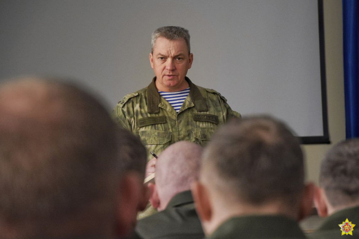 Командующий ССО Беларуси провел военный совет