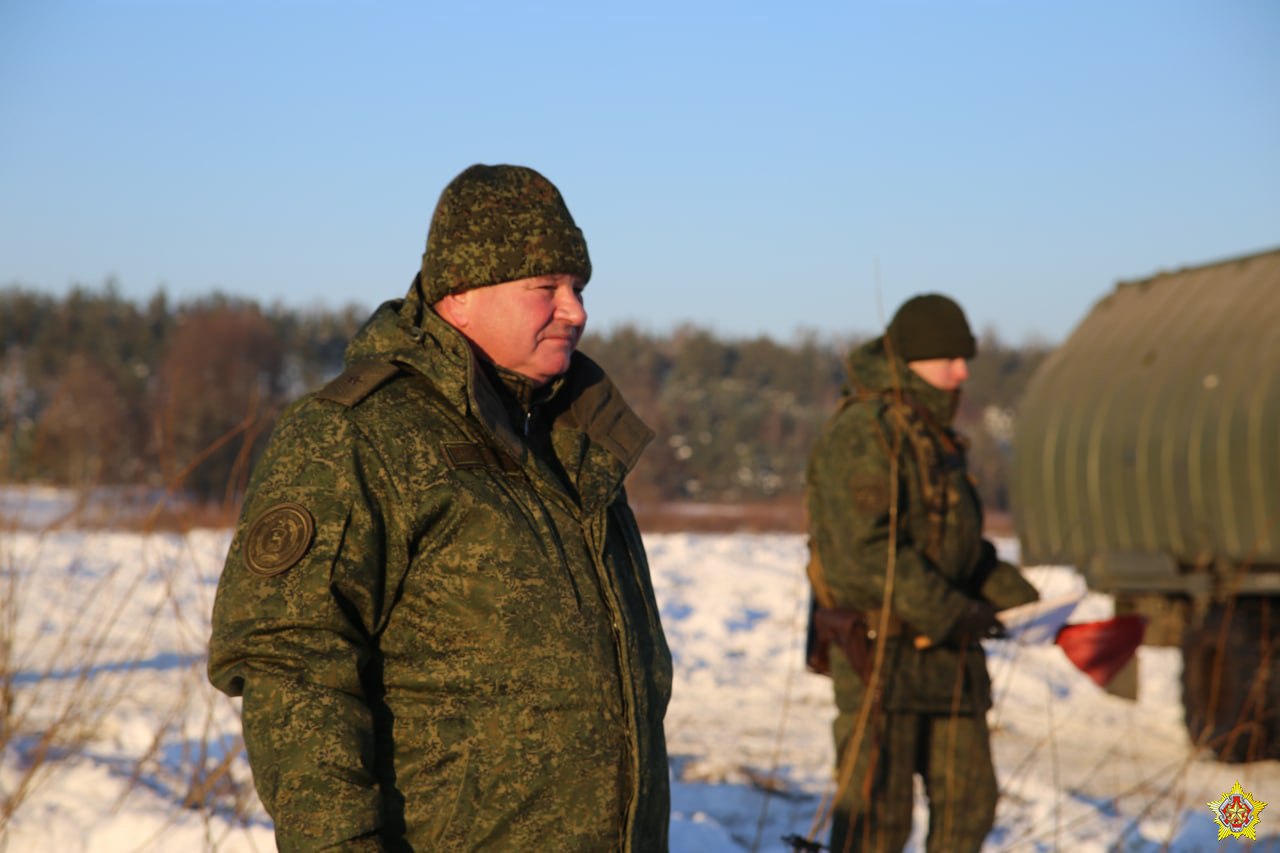 Беларусские танки форсировали Неман