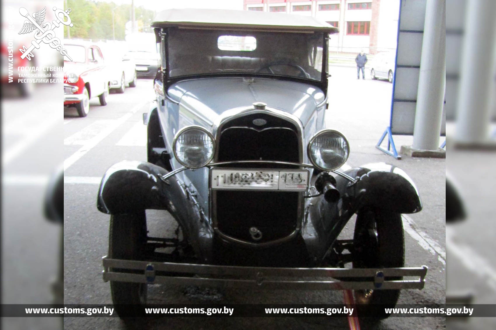 Таможенники не выпустили из Беларуси в Литву два автомобиля 30-х годов