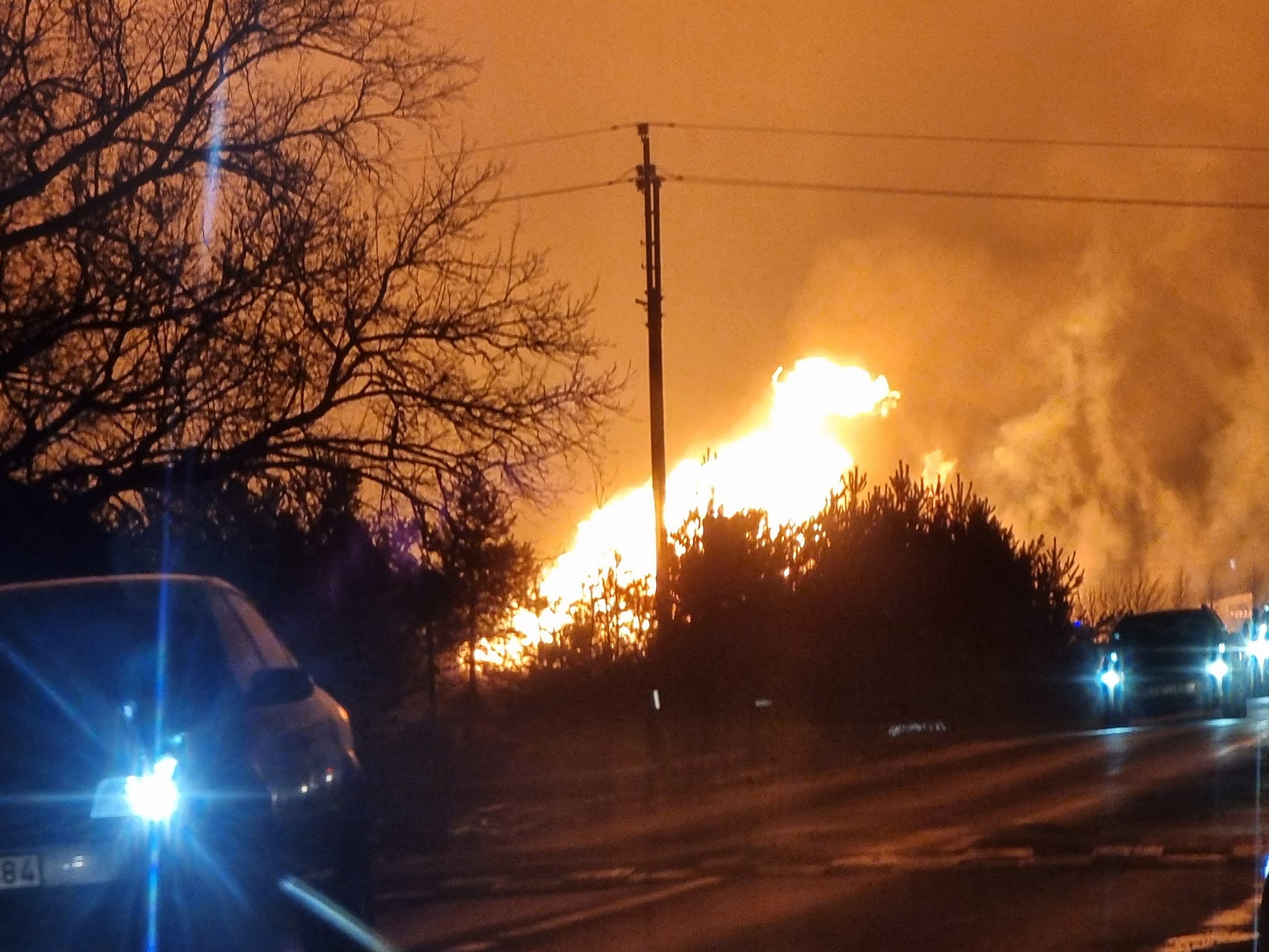 В Литве взорвался газопровод