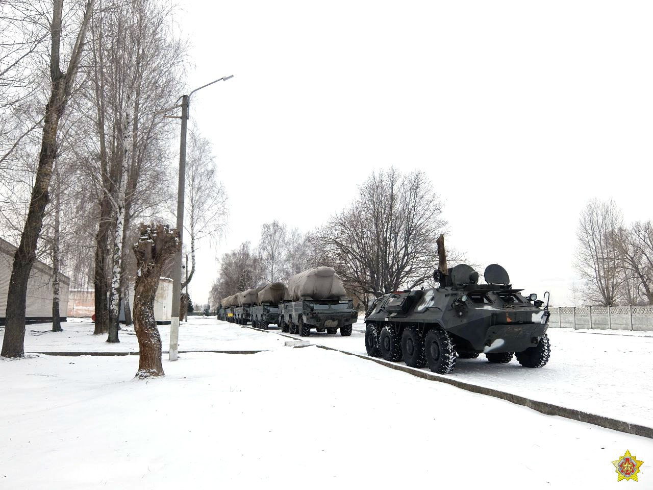 Подразделение ПВО выдвигается на дежурство – фотофакт