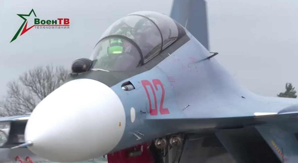 На полигоне «Ружанский» летные экипажи выполняют боевое применение