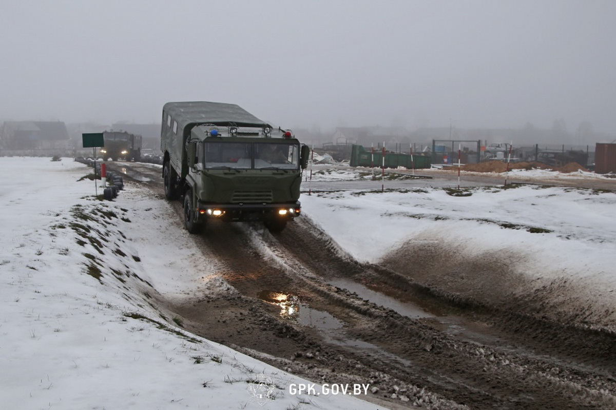 Беларусских пограничников оснащают грузовиками «Волат»