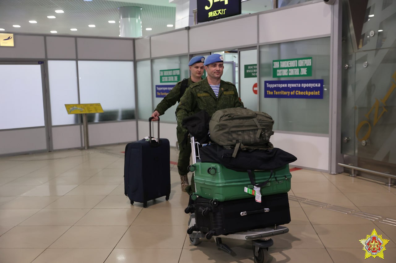 Беларусские военнослужащие-миротворцы вернулись из Ливана
