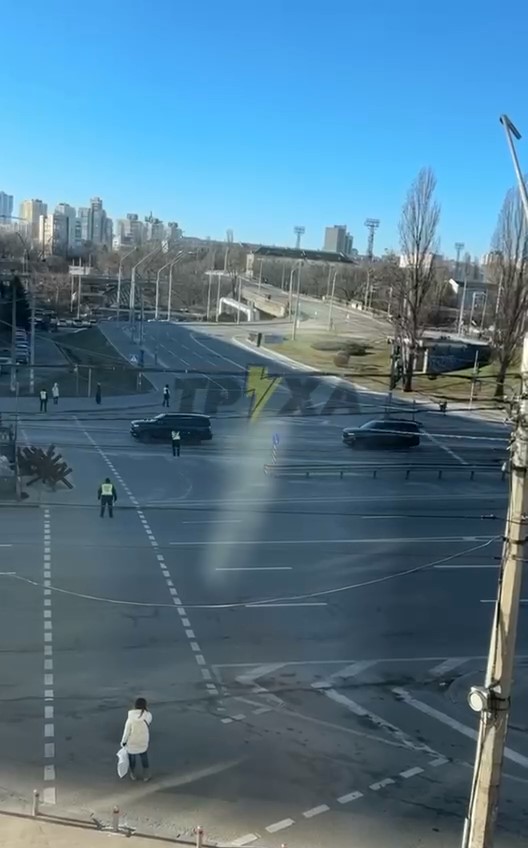 Центр Киева перекрыли для зарубежных гостей